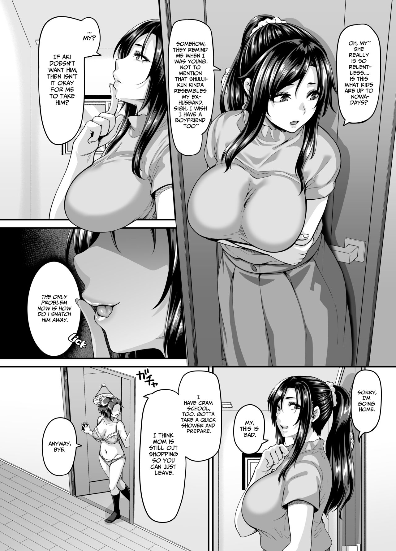 A slutty old lady will tell how to make her slutty daughter fall for you page 15