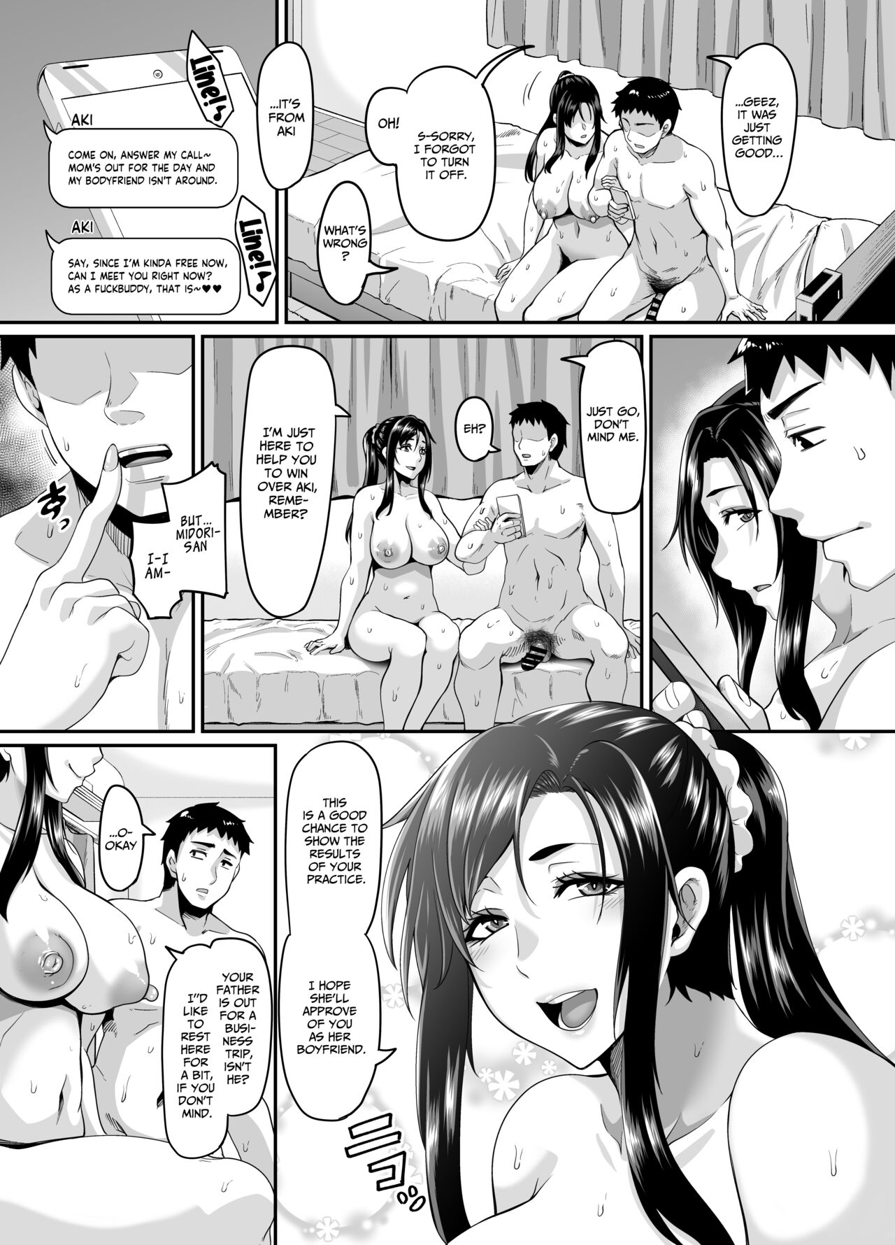 A slutty old lady will tell how to make her slutty daughter fall for you page 46