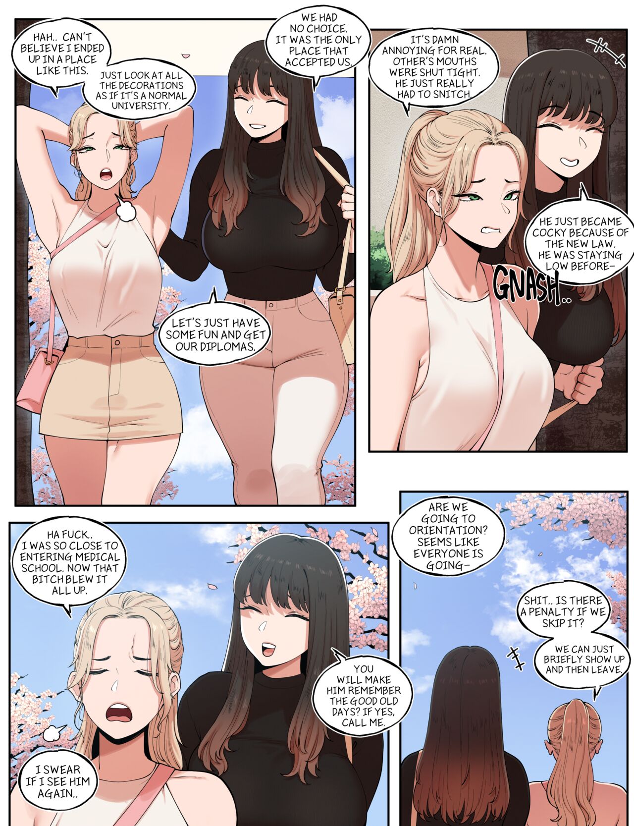A Special college life after a special law - A Special welcoming party for school bully page 4