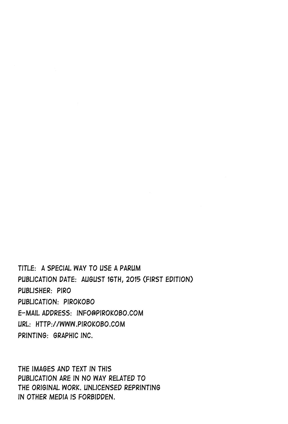 A Special Way to Use a Parum page 23
