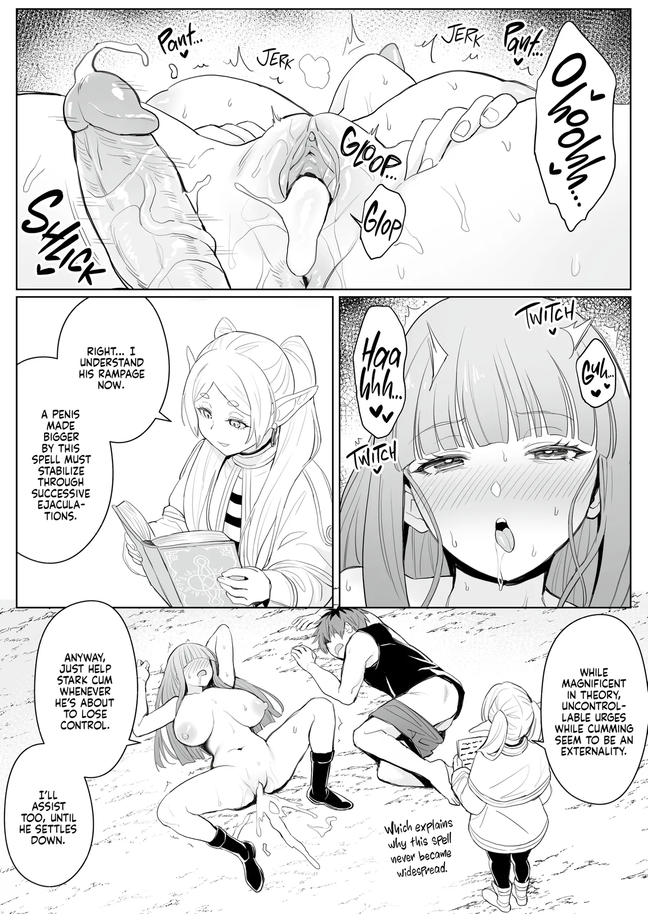 A Spell That Makes Your Dick Bigger page 9