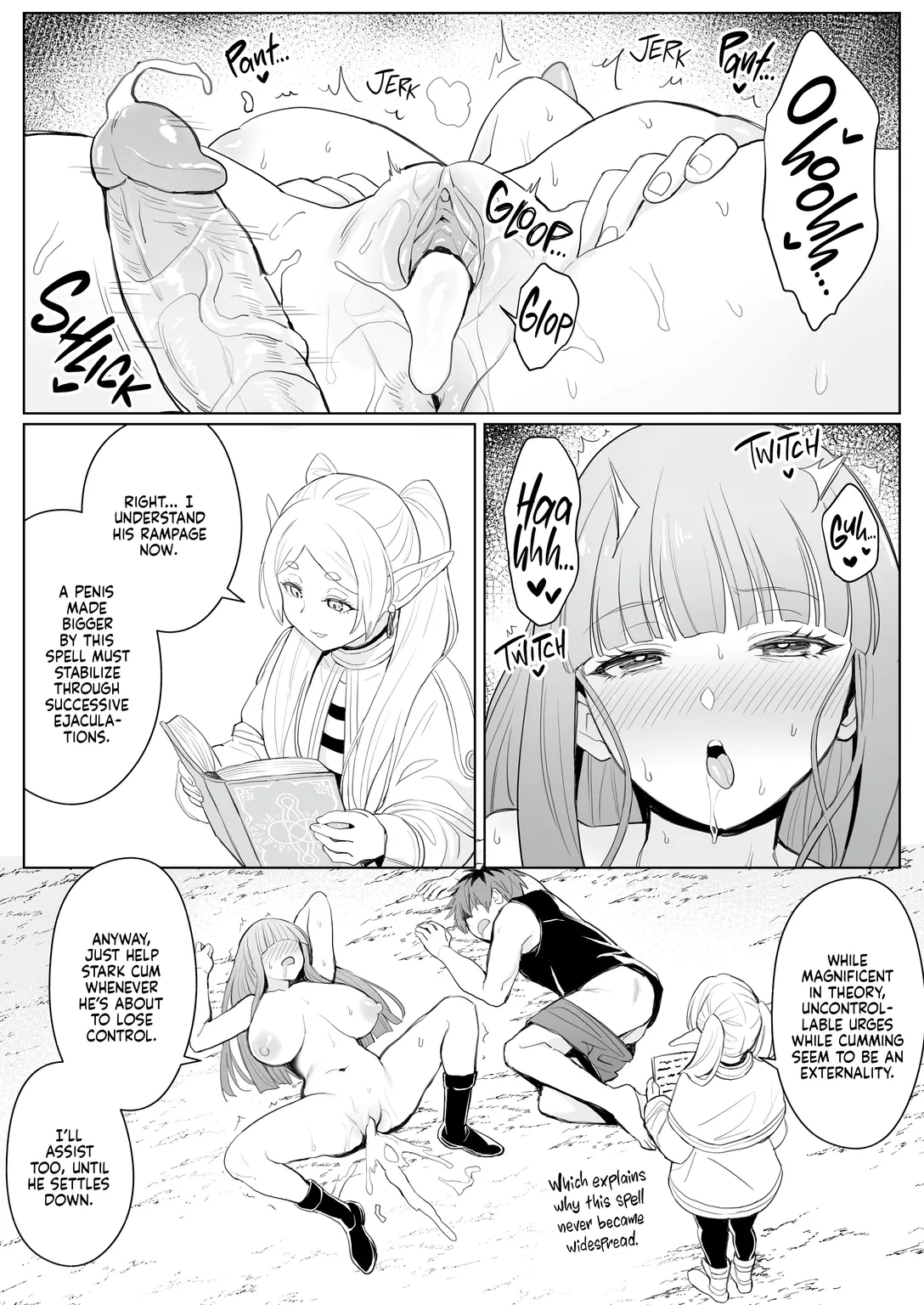 A Spell That Makes Your Dick Bigger page 9
