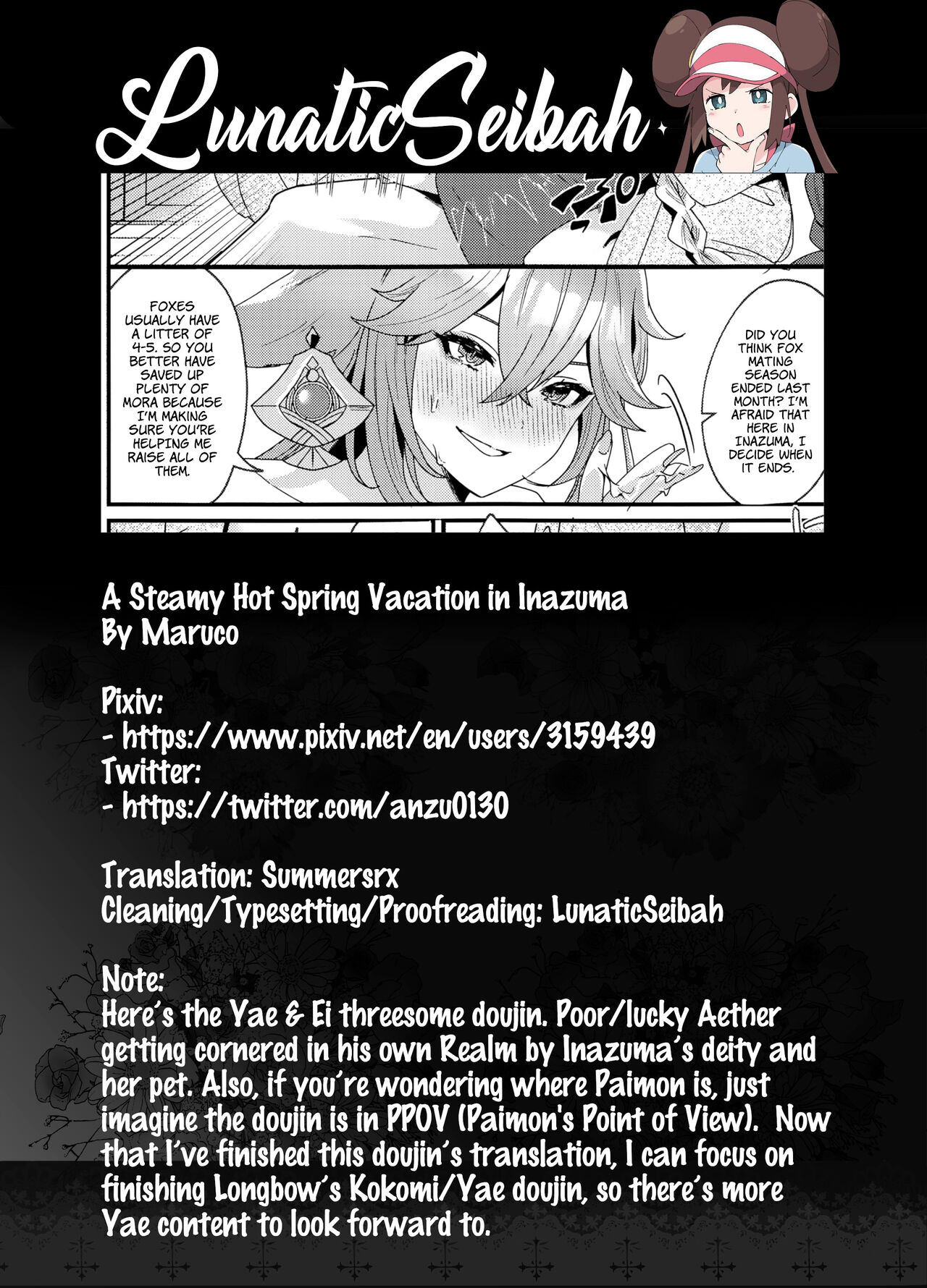 A Steamy Hot Spring Vacation in Inazuma page 31