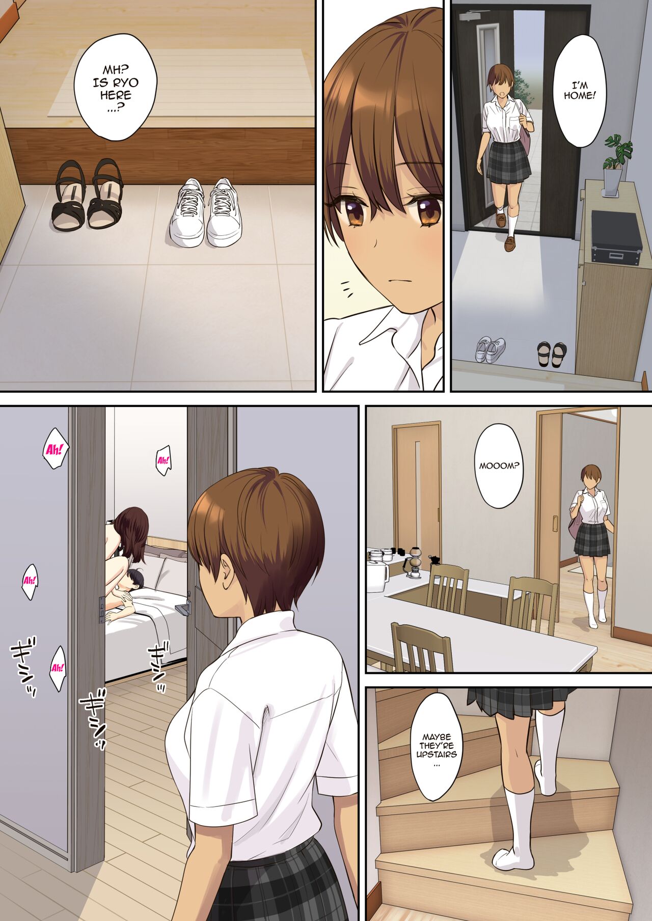 A Story About a Boy Getting His Virginity Stolen by His (Girl) Friend's Mom 2 page 21