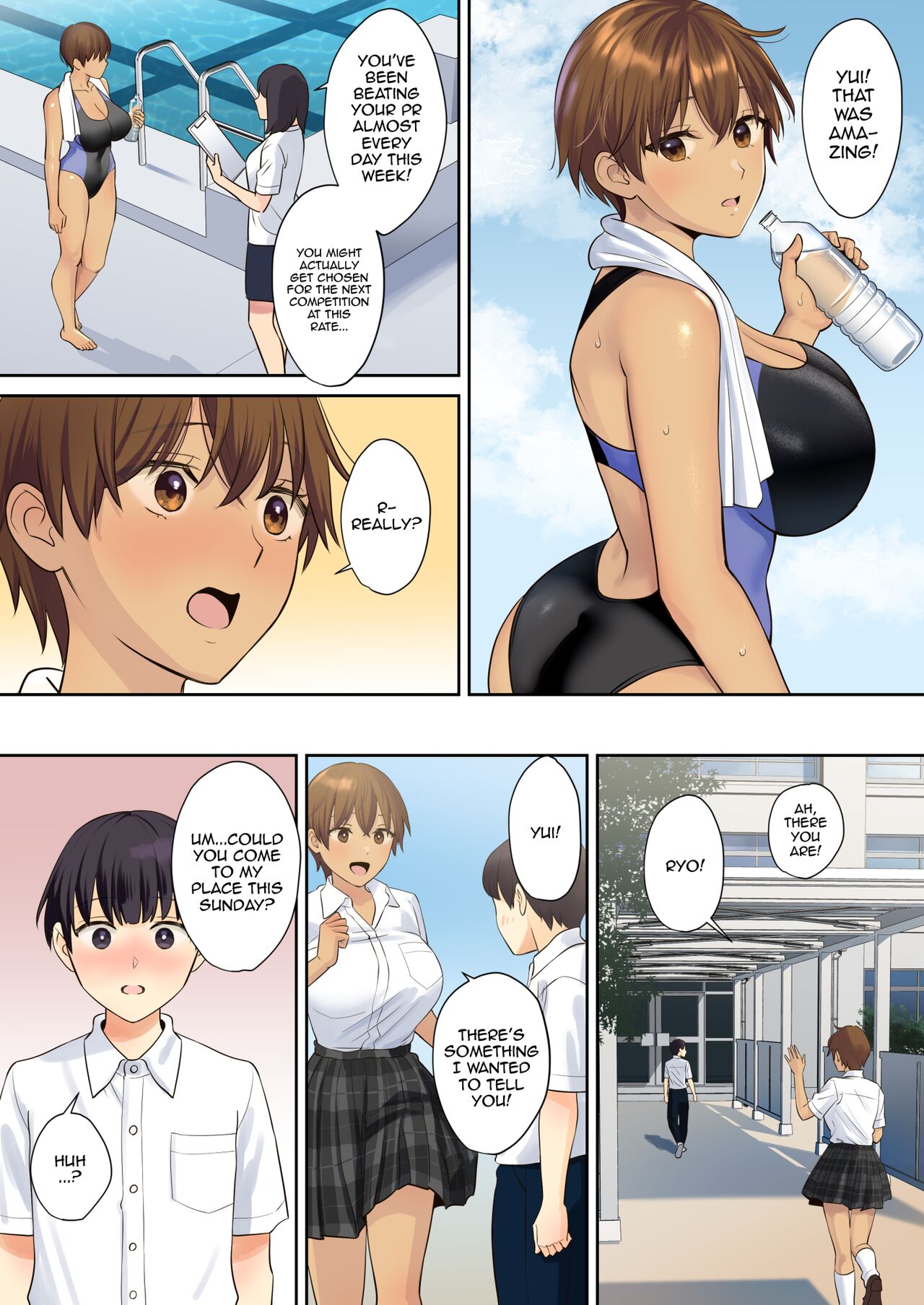 A Story About a Boy Getting His Virginity Stolen by His (Girl) Friend's Mom 2 page 49