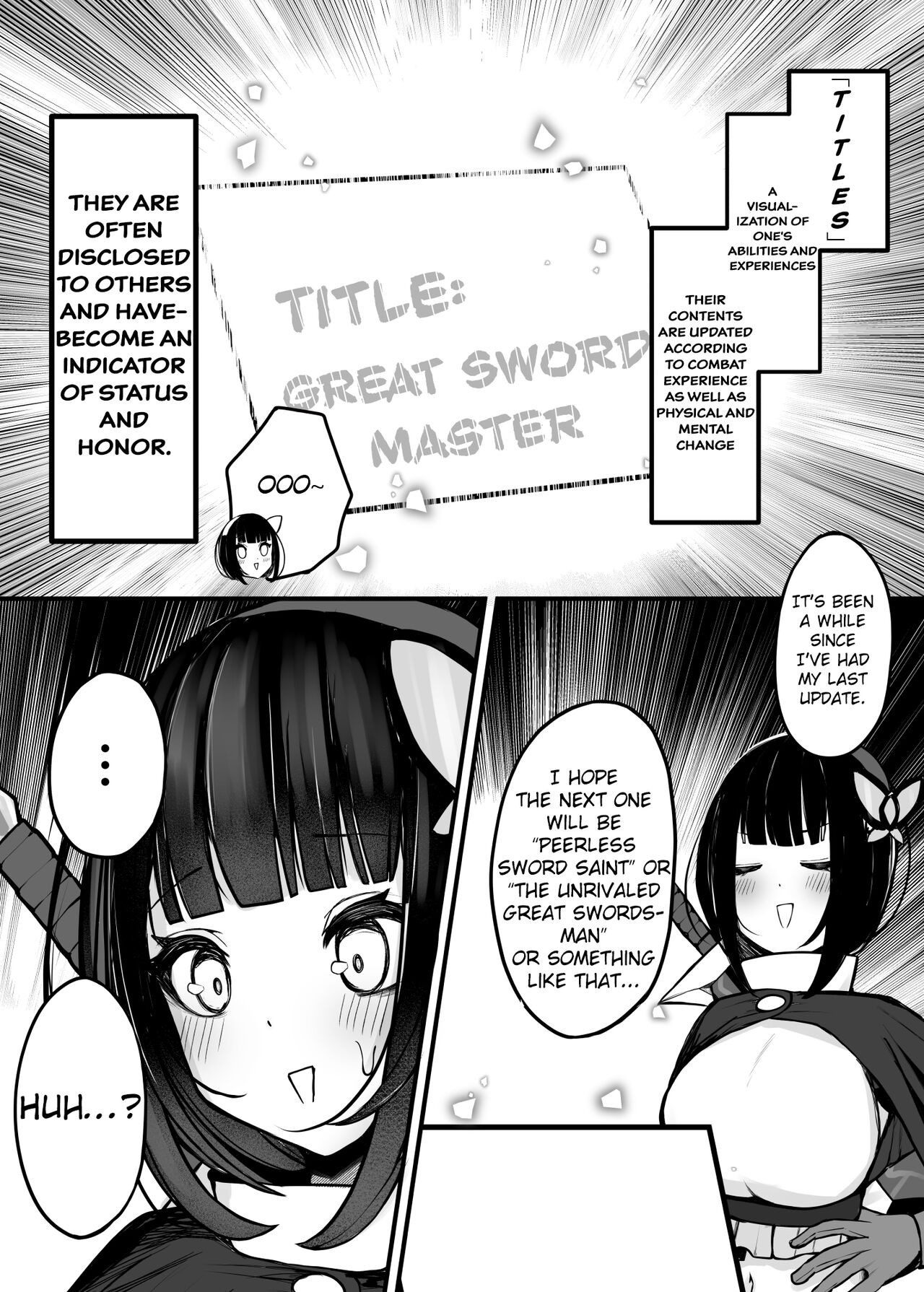 A story about a (Ex) Great Sword Master Adventurer who challenges a dungeon where tentacles lurk page 6