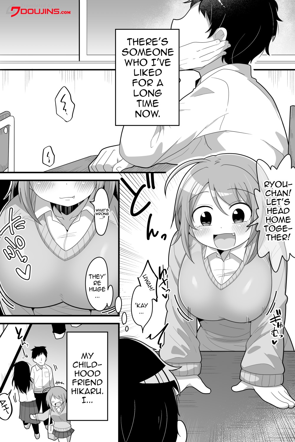 A Story About a Gloomy Futanari Girl page 2