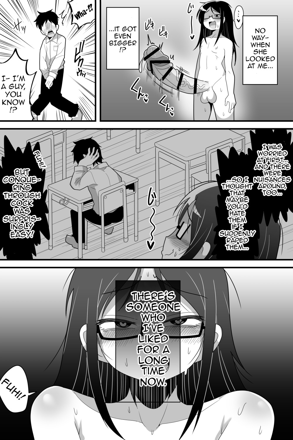 A Story About a Gloomy Futanari Girl page 33