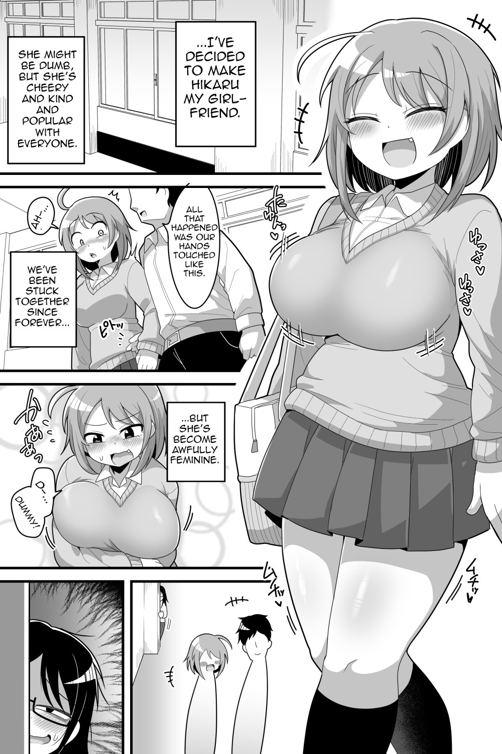 A Story About a Gloomy Futanari Girl page 4