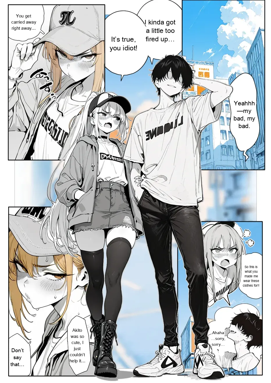 A story about a guy who makes his best friend wear sexy outfits that suit his taste and has all sorts of fun with him page 27
