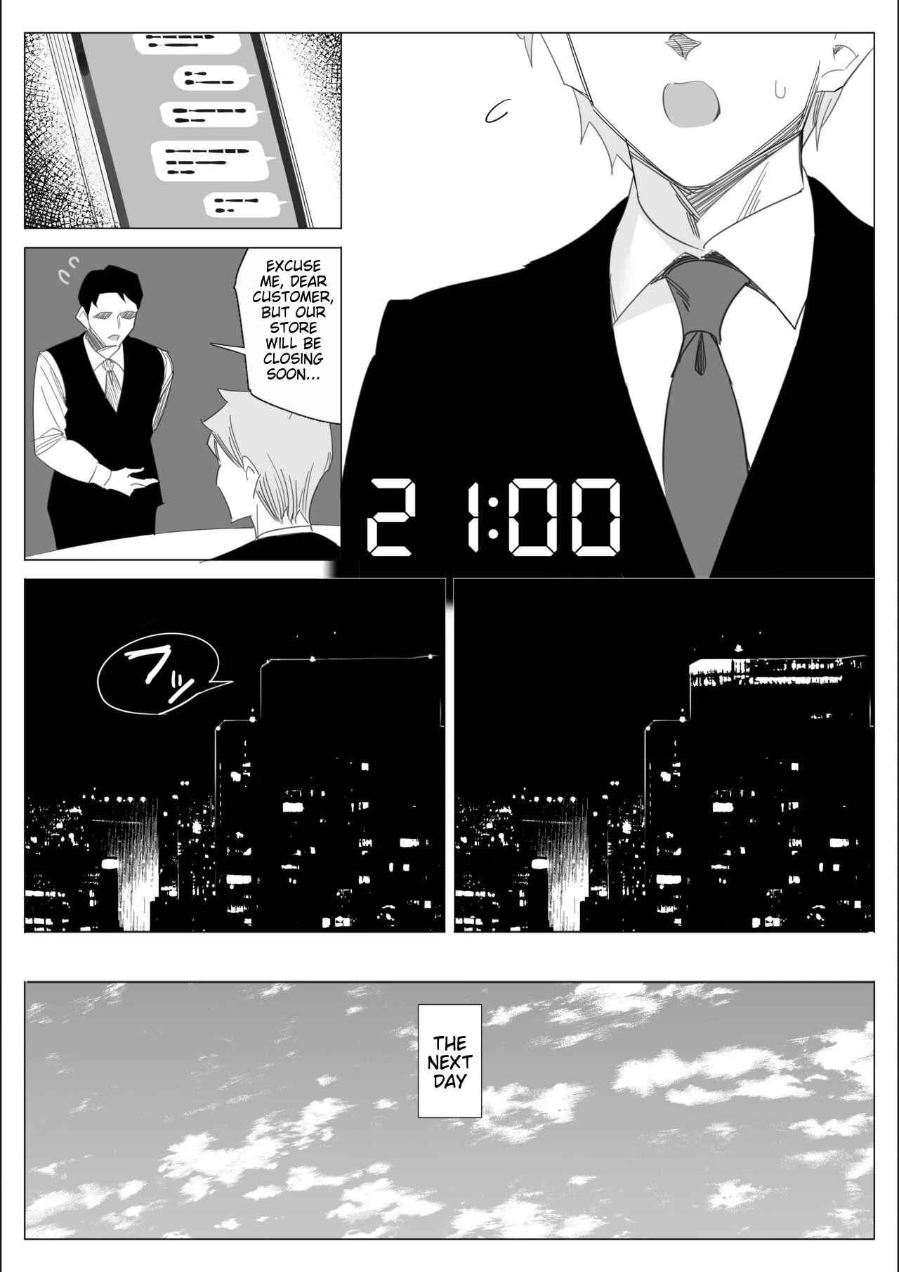 A story about a proud career woman being seduced by her bad divorced boss page 263