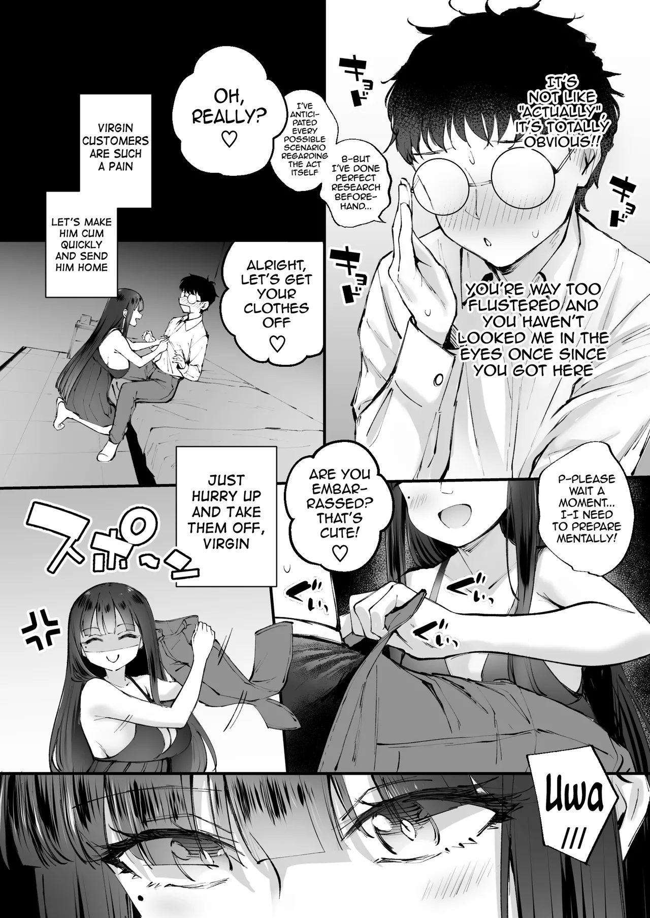 A story about a sadistic prostitute who meets her destined big dick page 11
