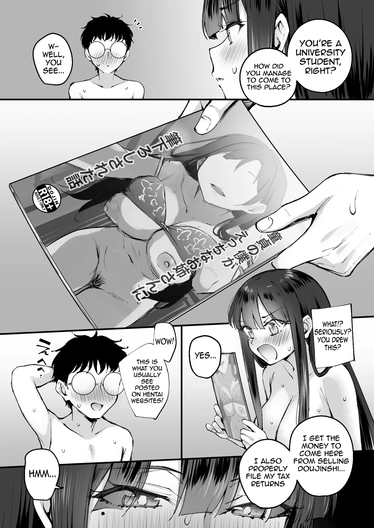 A story about a sadistic prostitute who meets her destined big dick page 18
