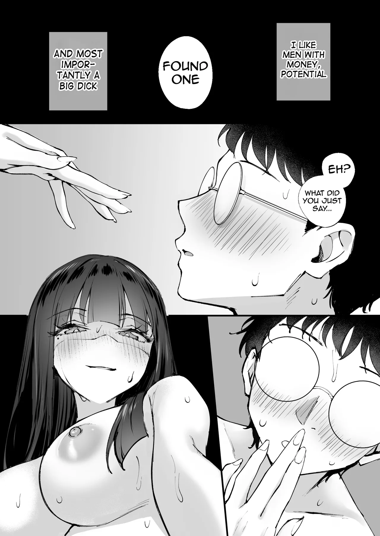 A story about a sadistic prostitute who meets her destined big dick page 20
