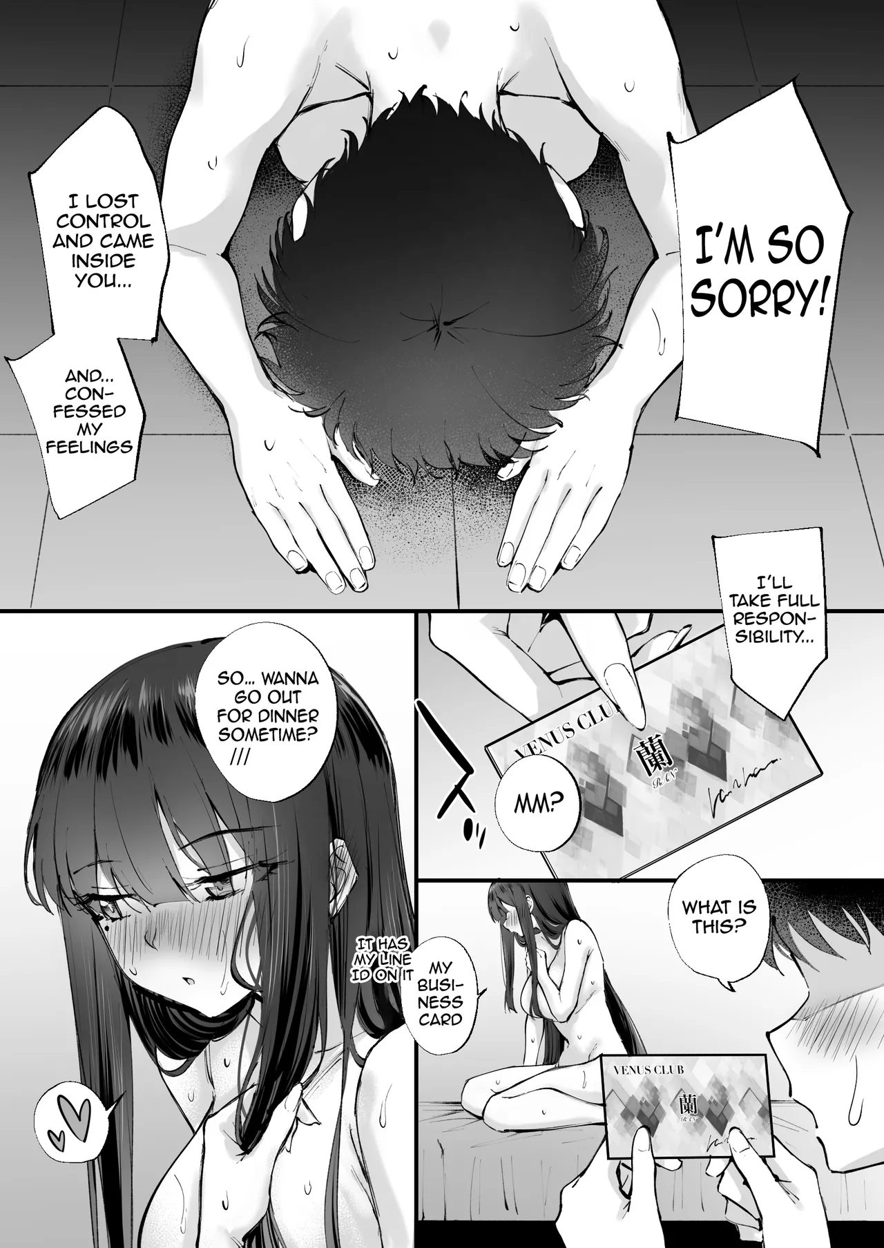 A story about a sadistic prostitute who meets her destined big dick page 44