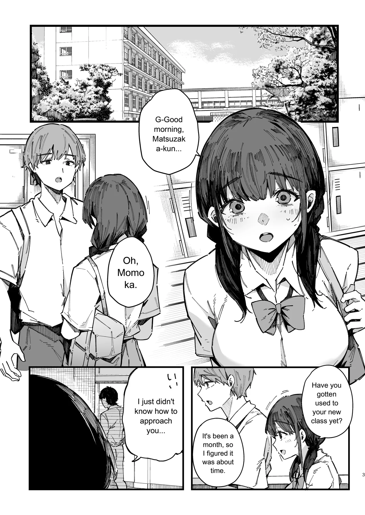 A story about a shy childhood friend who can’t say no and ends up being put in charge of handling sexual needs. page 2