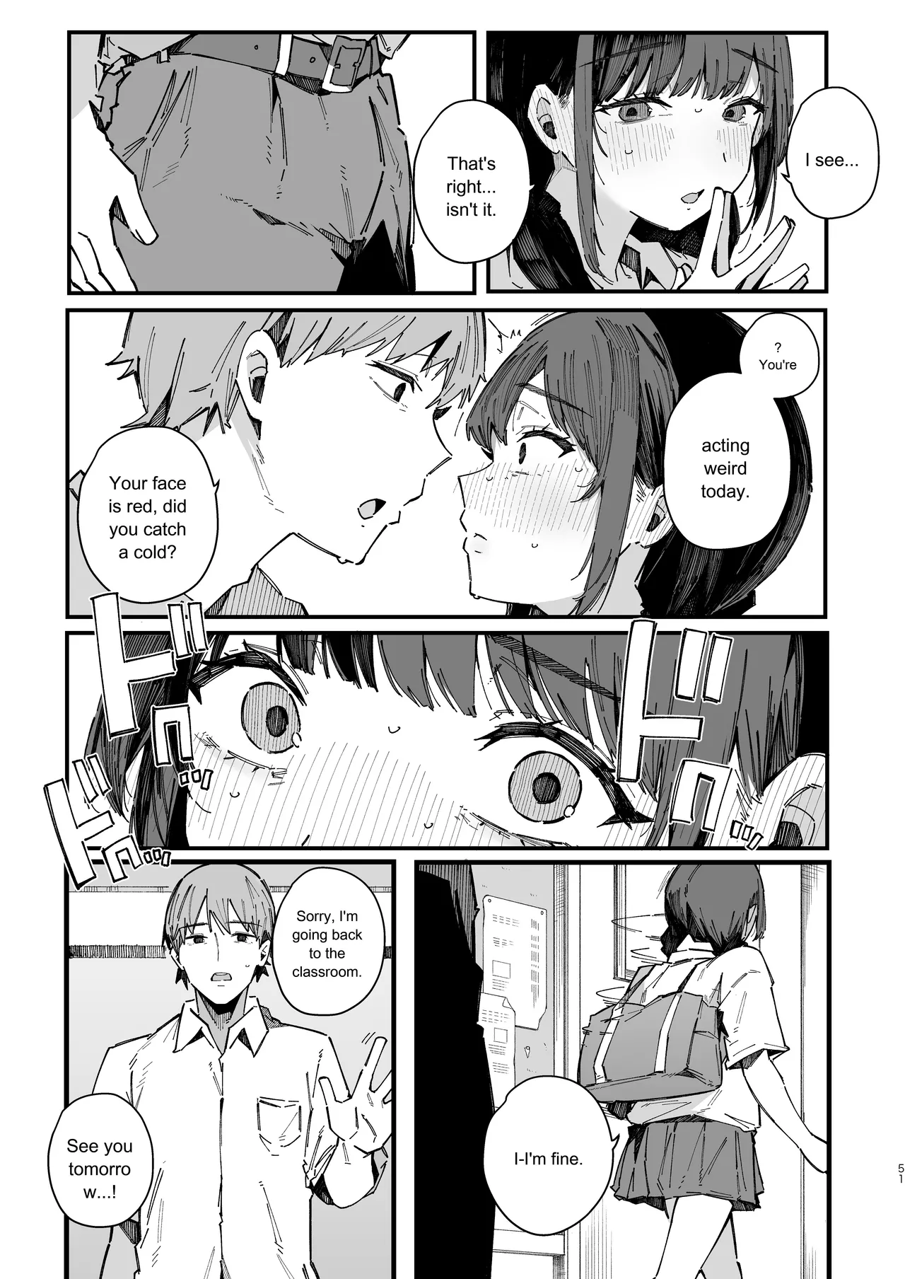 A story about a shy childhood friend who can’t say no and ends up being put in charge of handling sexual needs. page 50
