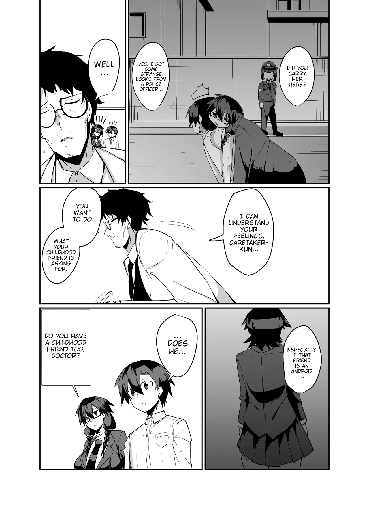 A Story About Having Pussy-Onahole Sex With Android Childhood Friends page 30