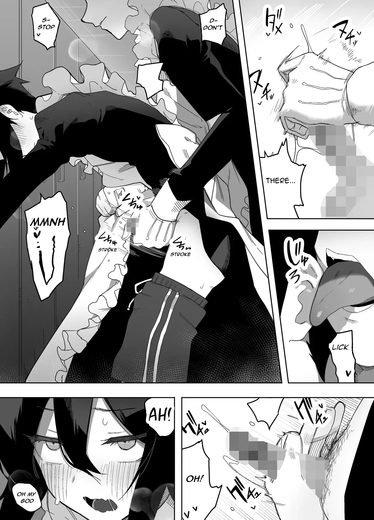 A story about how a straight guy like me gets targeted by a classmate and turned into a woman page 15
