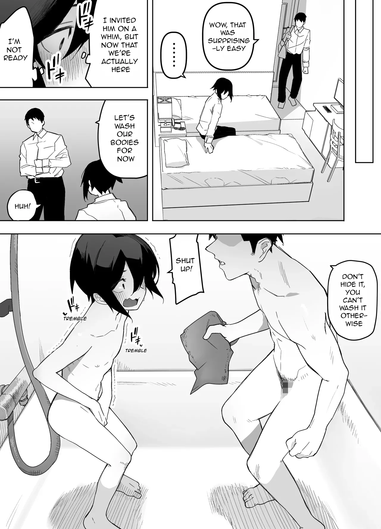 A story about how a straight guy like me gets targeted by a classmate and turned into a woman page 23