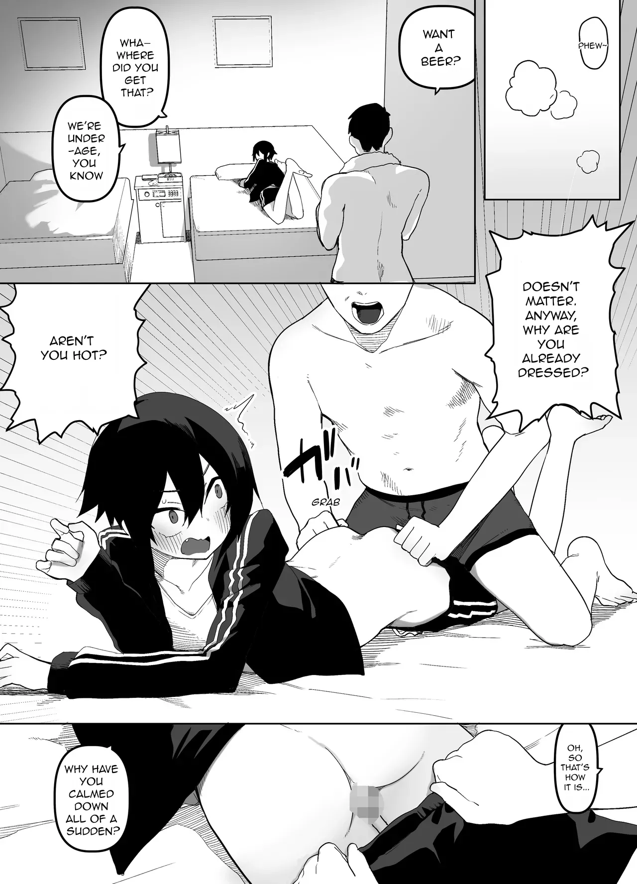 A story about how a straight guy like me gets targeted by a classmate and turned into a woman page 34