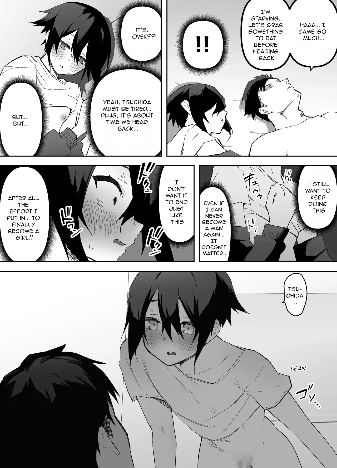 A story about how a straight guy like me gets targeted by a classmate and turned into a woman page 43