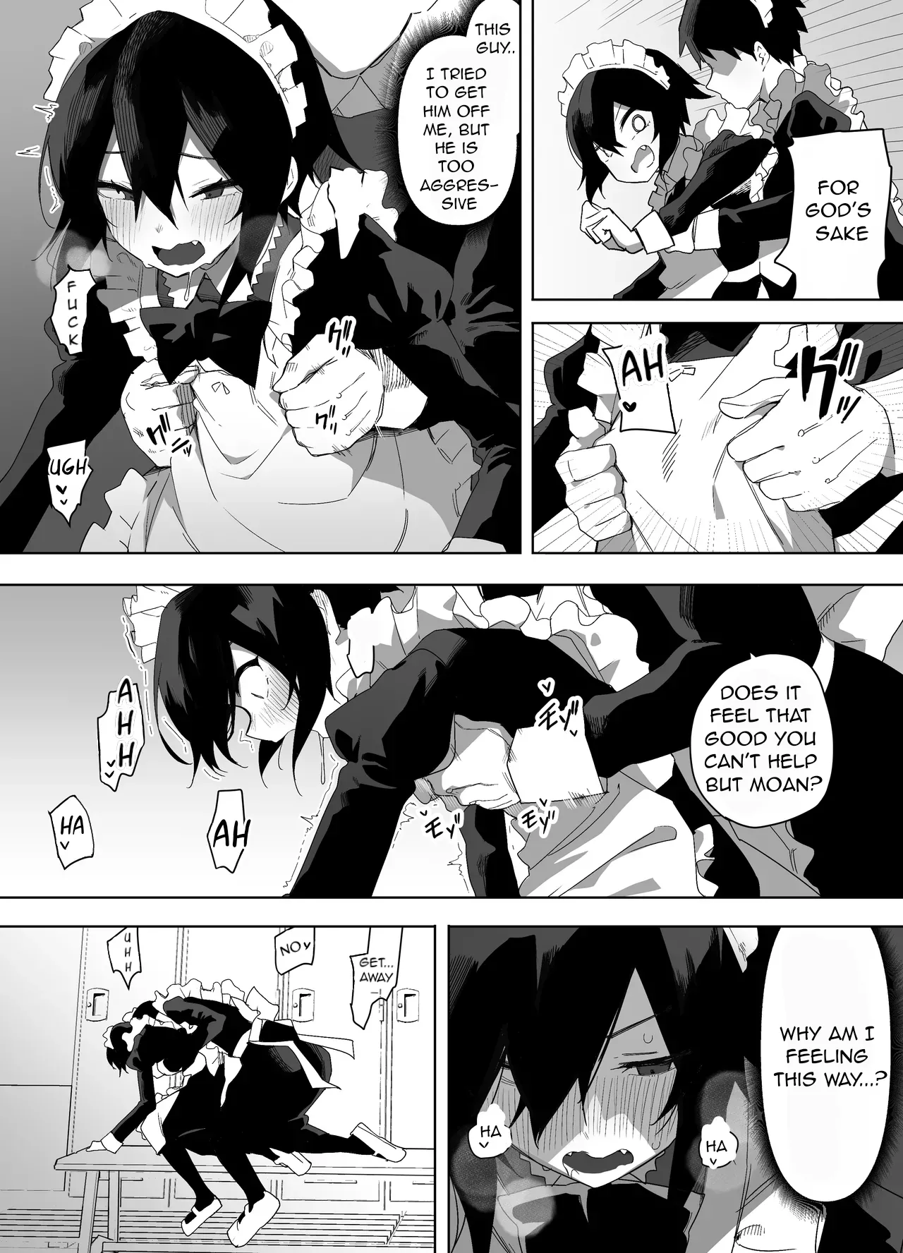 A story about how a straight guy like me gets targeted by a classmate and turned into a woman page 8