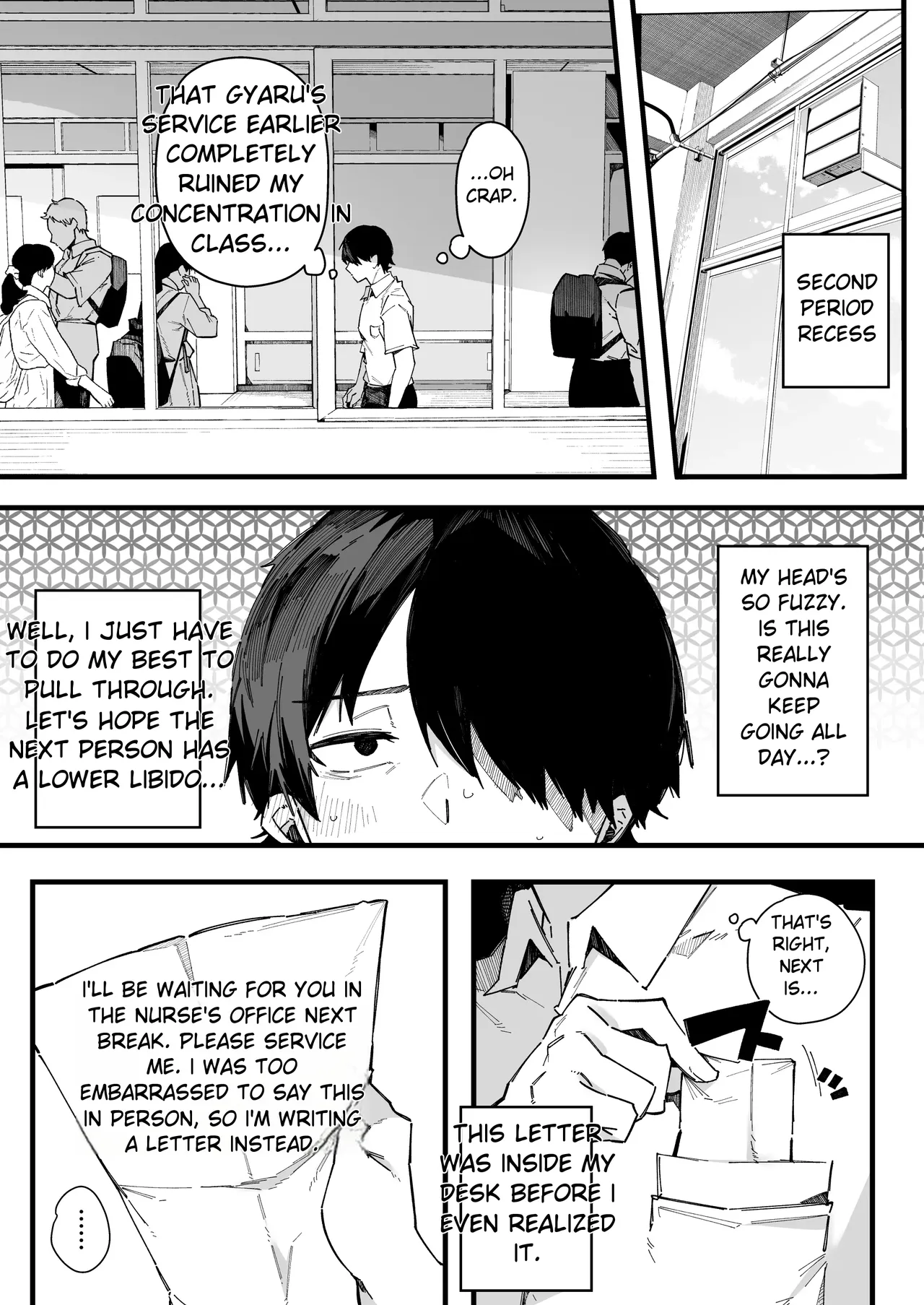 A story about how I ended up being in charge of satisfying the sexual desires of the female students at my new school. page 18