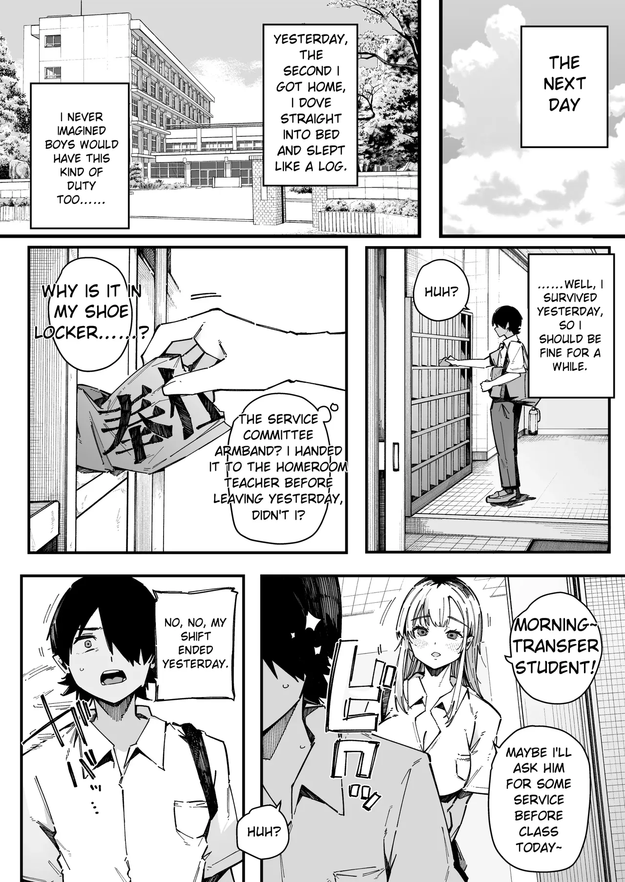 A story about how I ended up being in charge of satisfying the sexual desires of the female students at my new school. page 33
