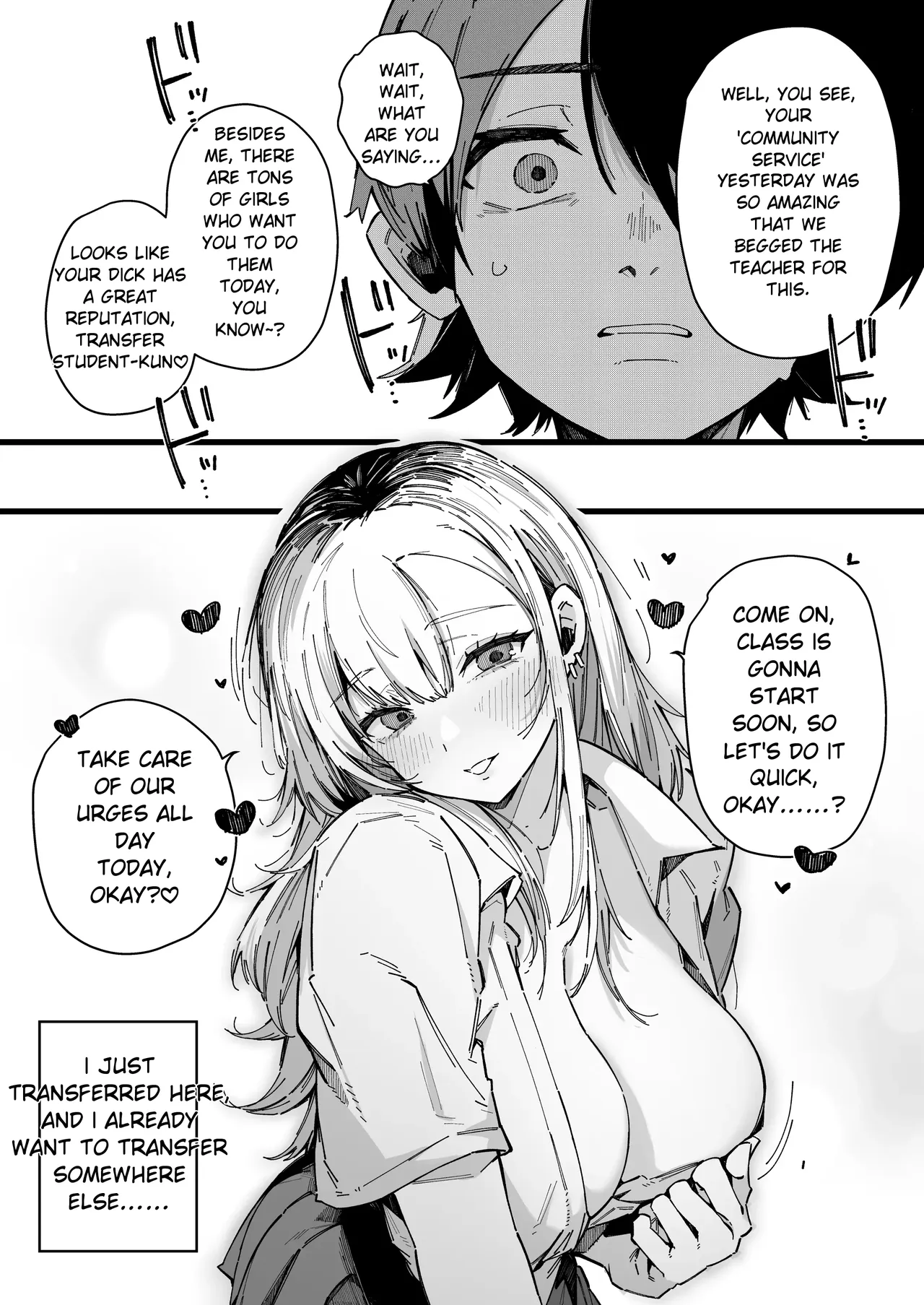 A story about how I ended up being in charge of satisfying the sexual desires of the female students at my new school. page 34