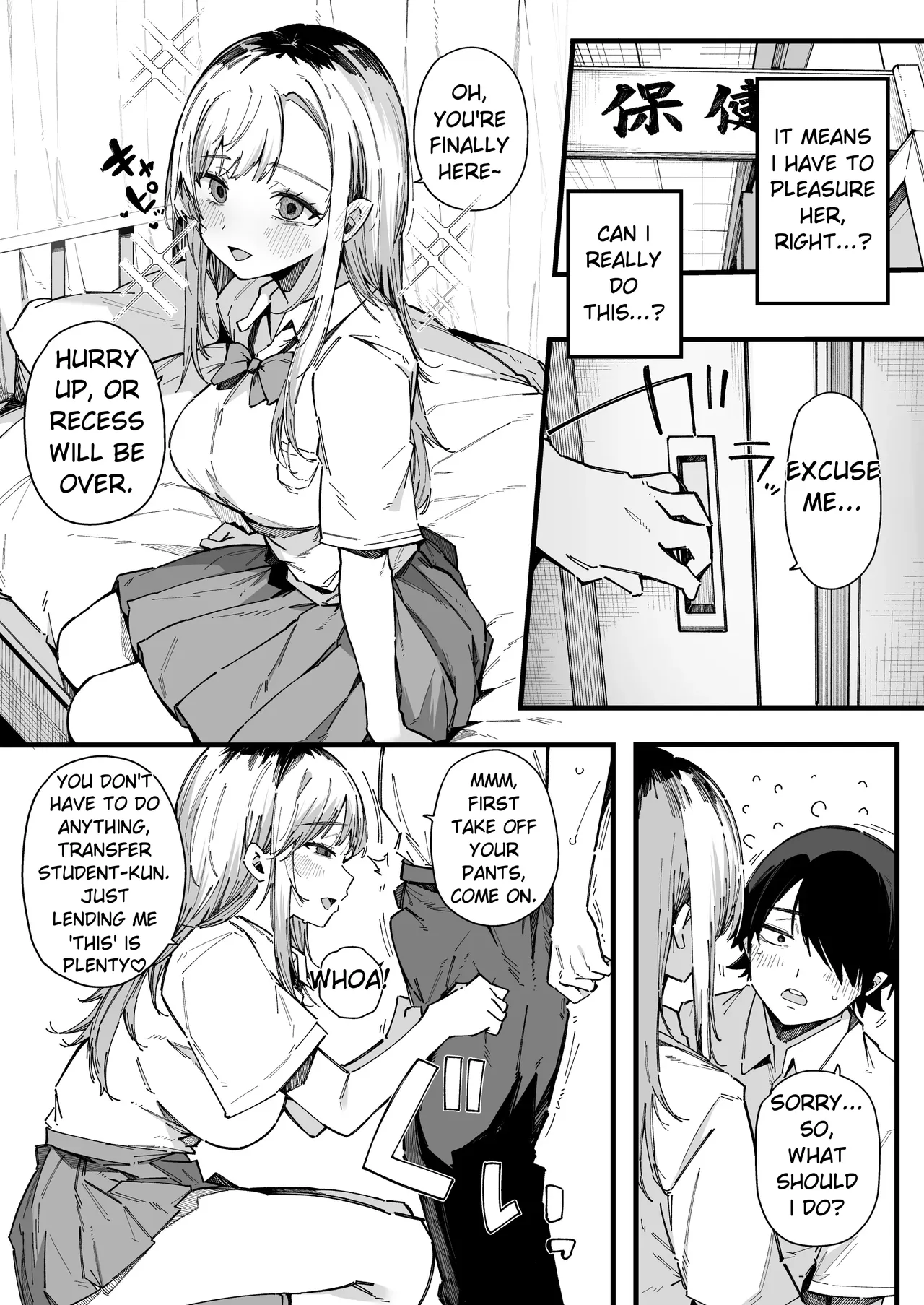 A story about how I ended up being in charge of satisfying the sexual desires of the female students at my new school. page 9