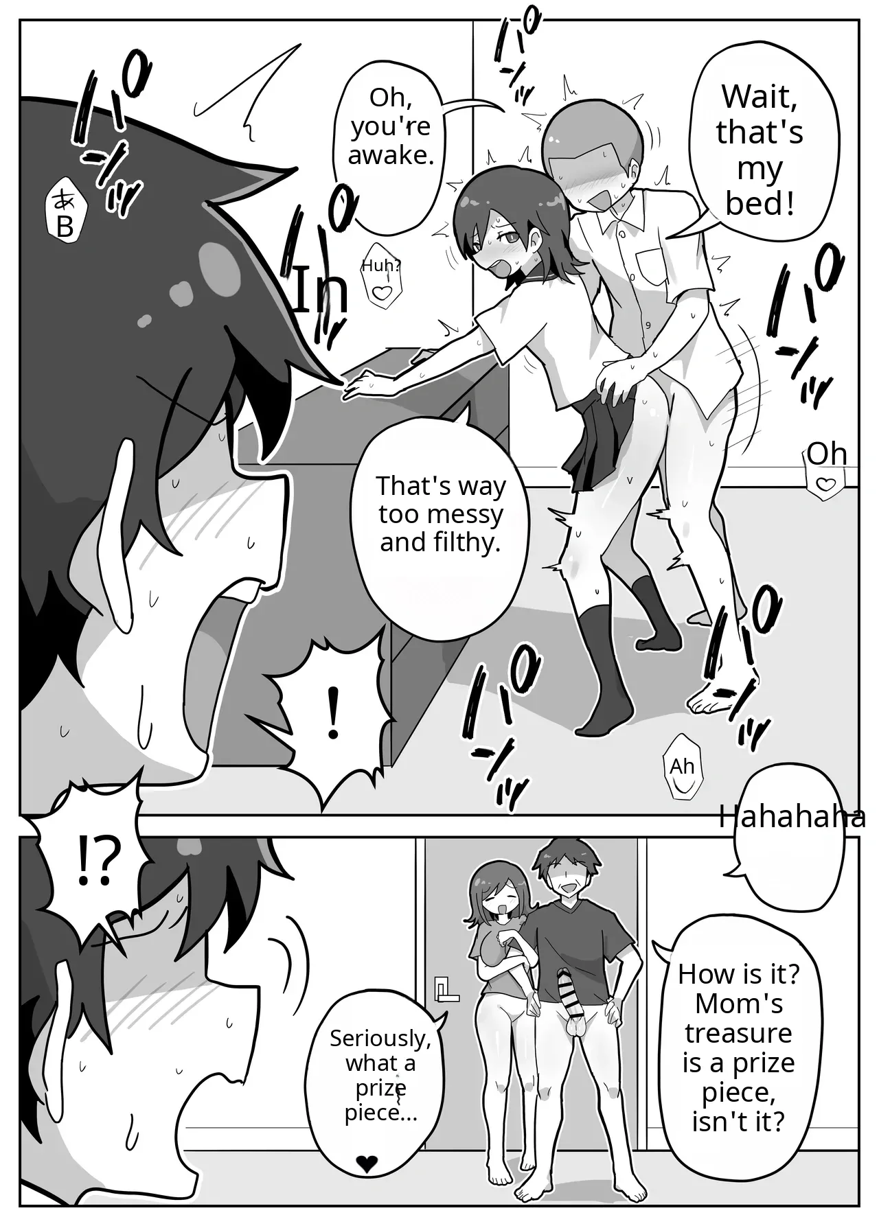 A story about joining in on a friend's family sex. page 18