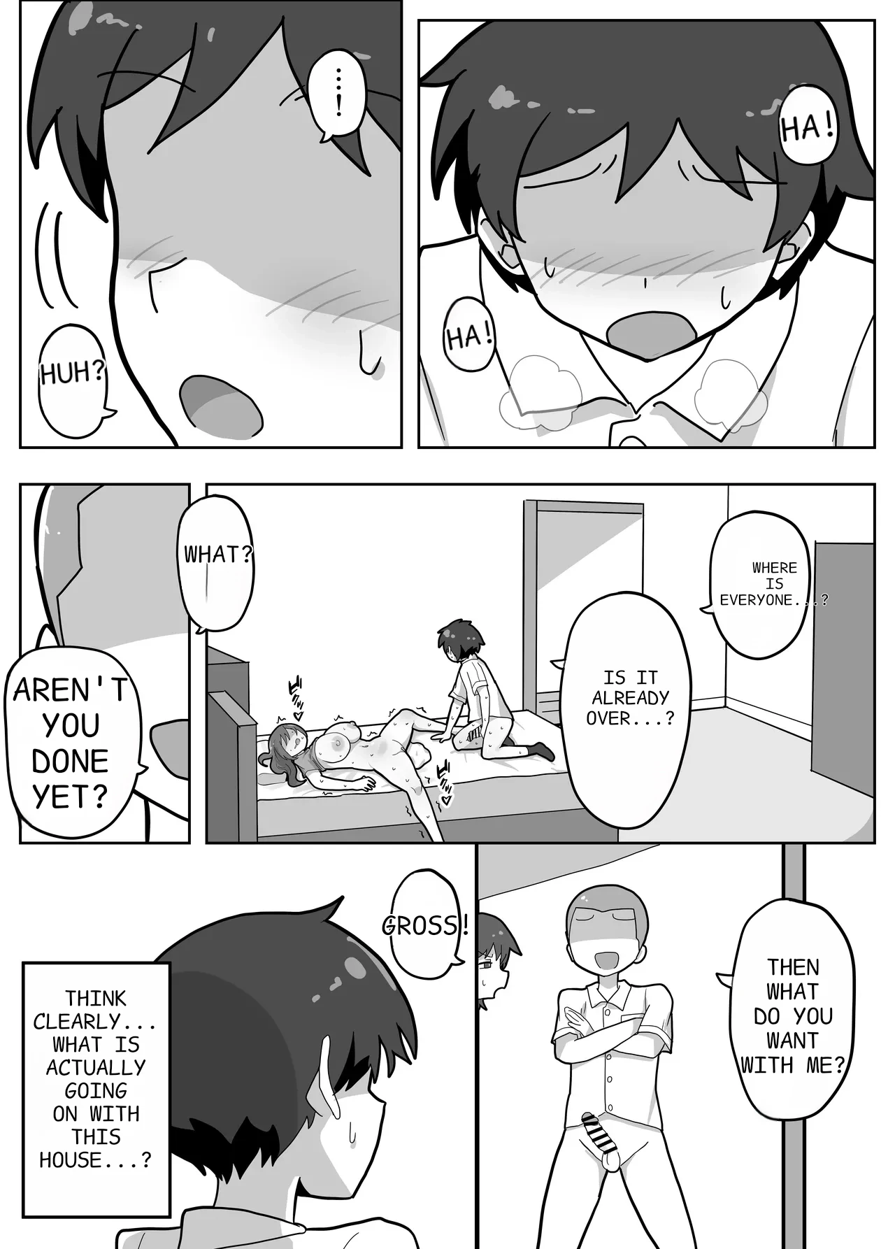 A story about joining in on a friend's family sex. page 41