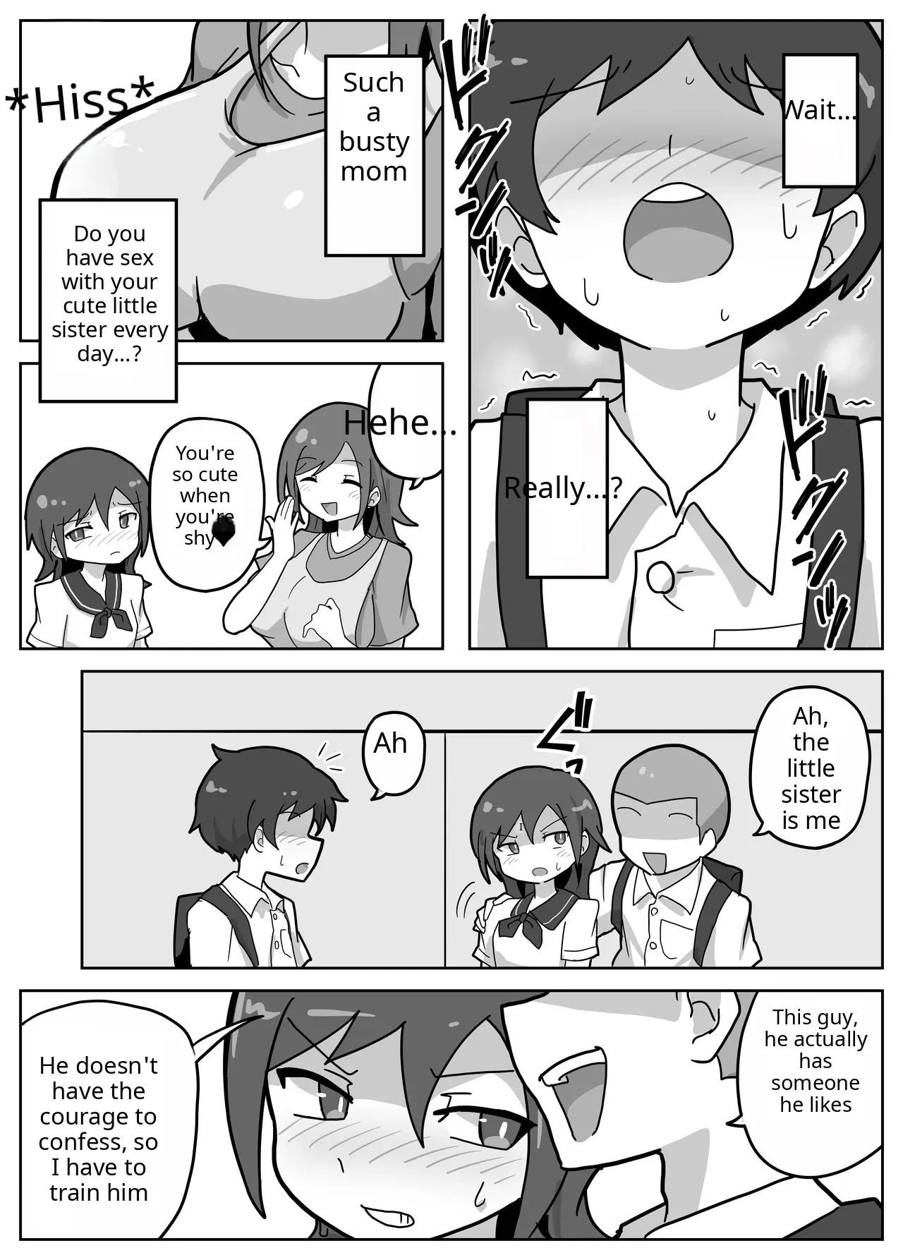 A story about joining in on a friend's family sex. page 7