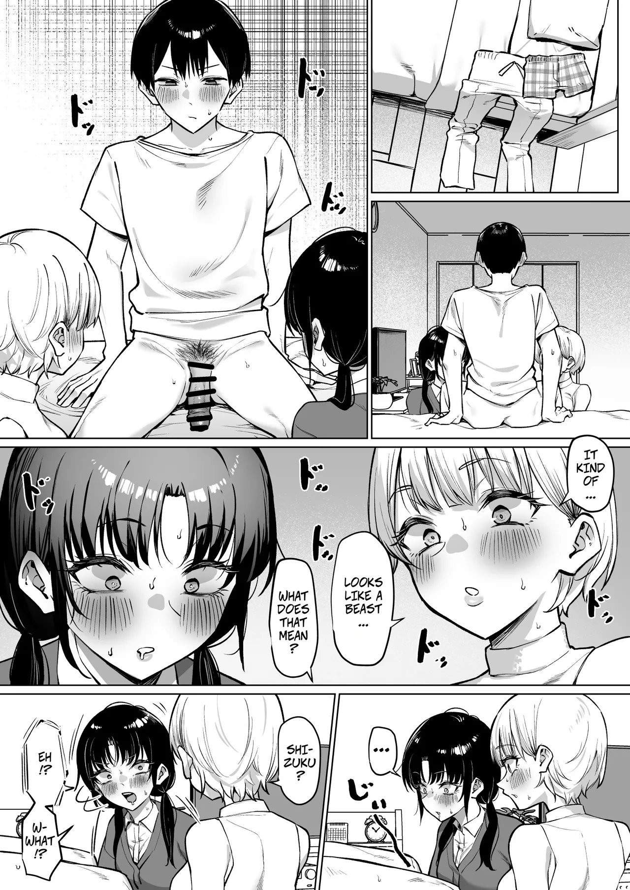 A Story About Kissing 2 Female Friends part 2 -- Onna Tomodachi Futari to Perochuu suru Hanashi page 10