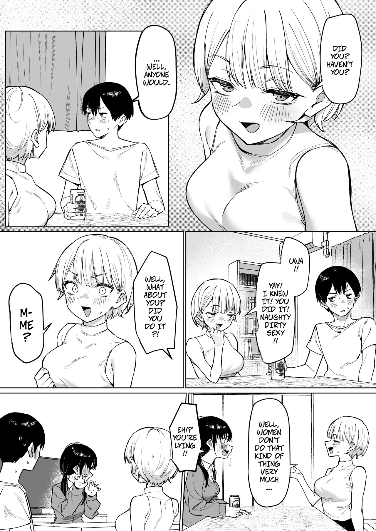 A Story About Kissing 2 Female Friends part 2 -- Onna Tomodachi Futari to Perochuu suru Hanashi page 3