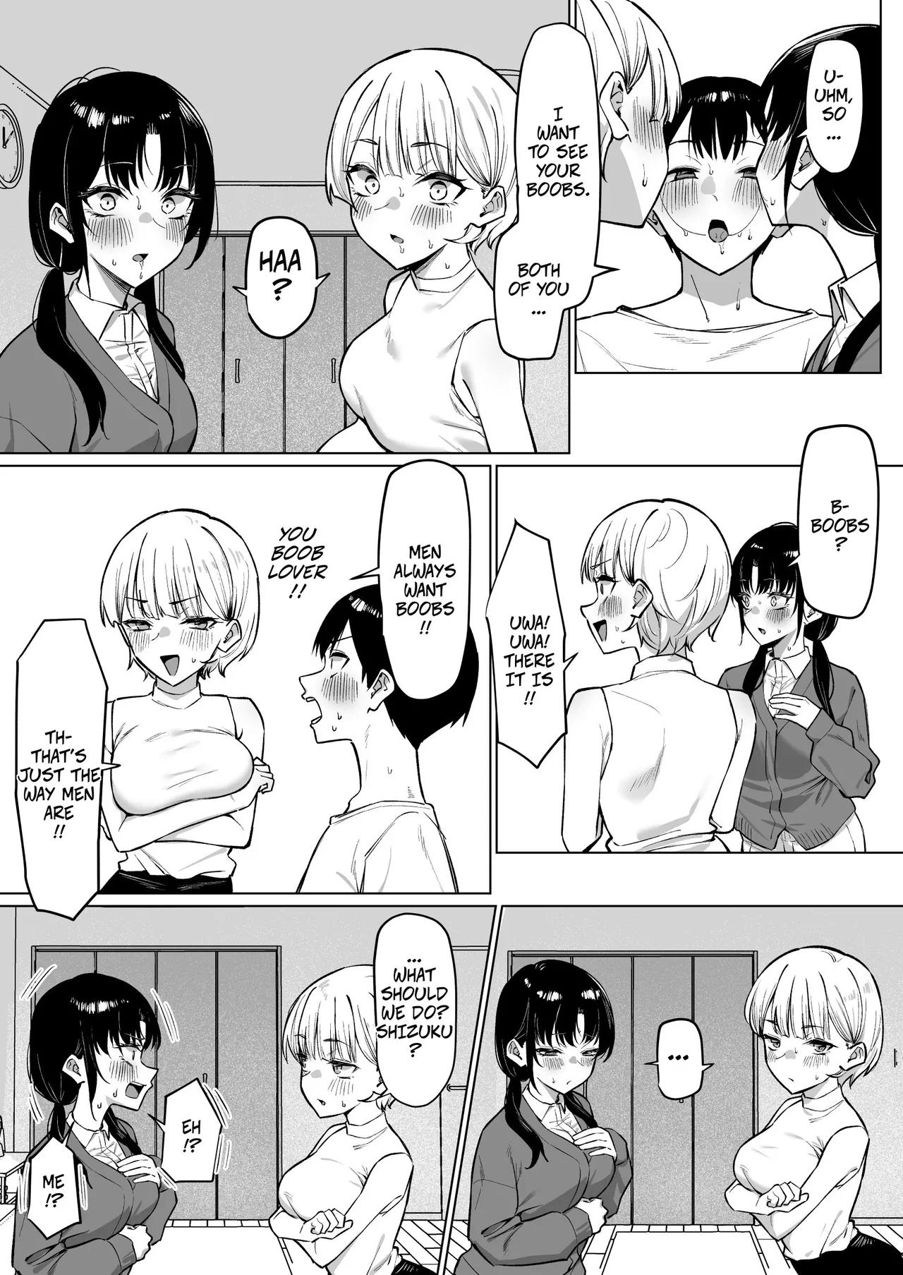 A Story About Kissing 2 Female Friends part 2 -- Onna Tomodachi Futari to Perochuu suru Hanashi page 8