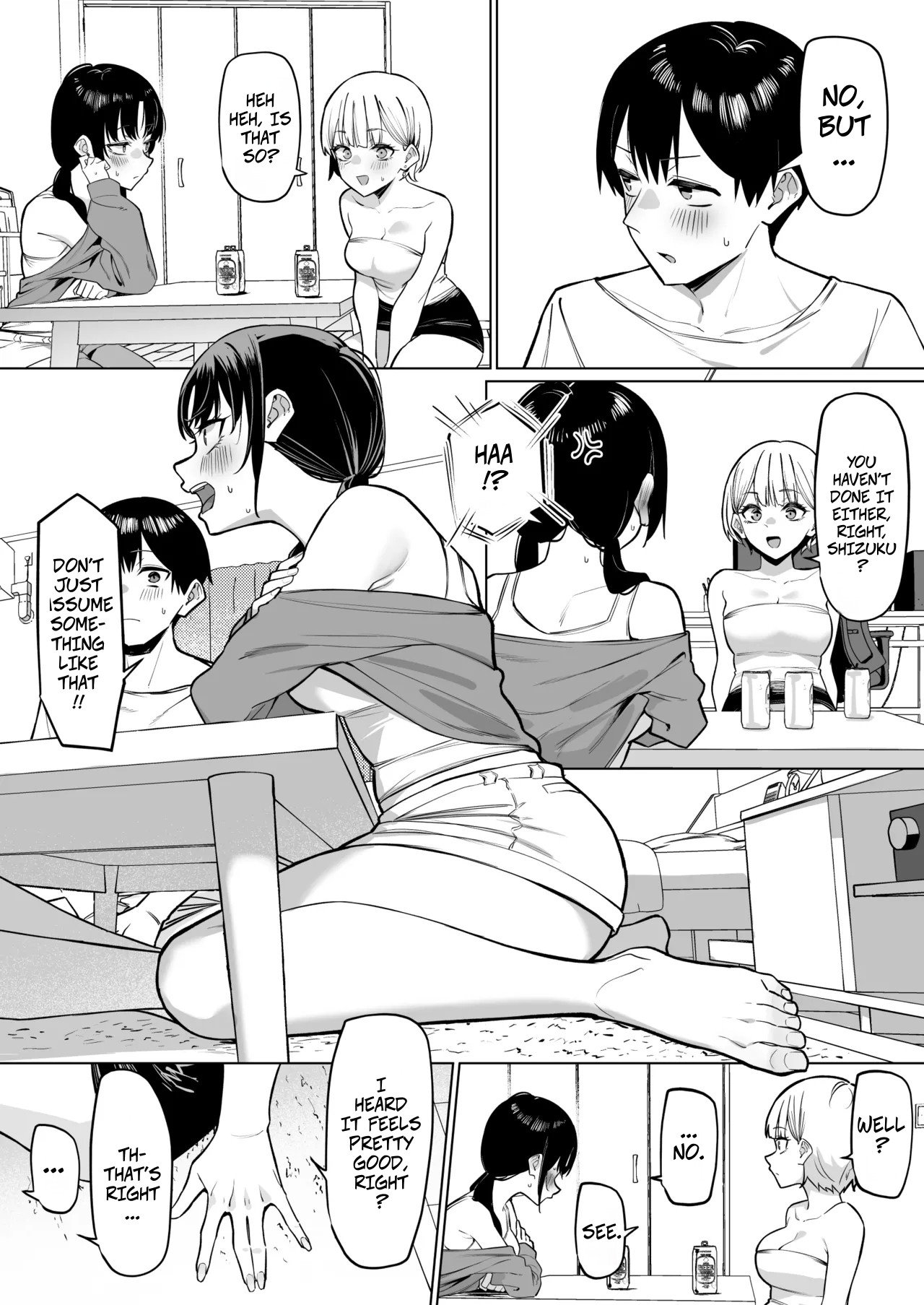 A Story About Kissing 2 Female Friends page 3