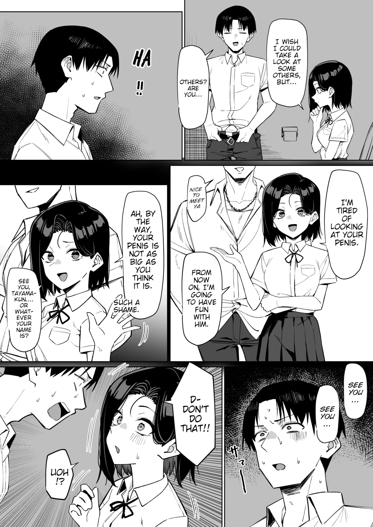 A Story About Showing My Masturbation To An Honor Student. page 116