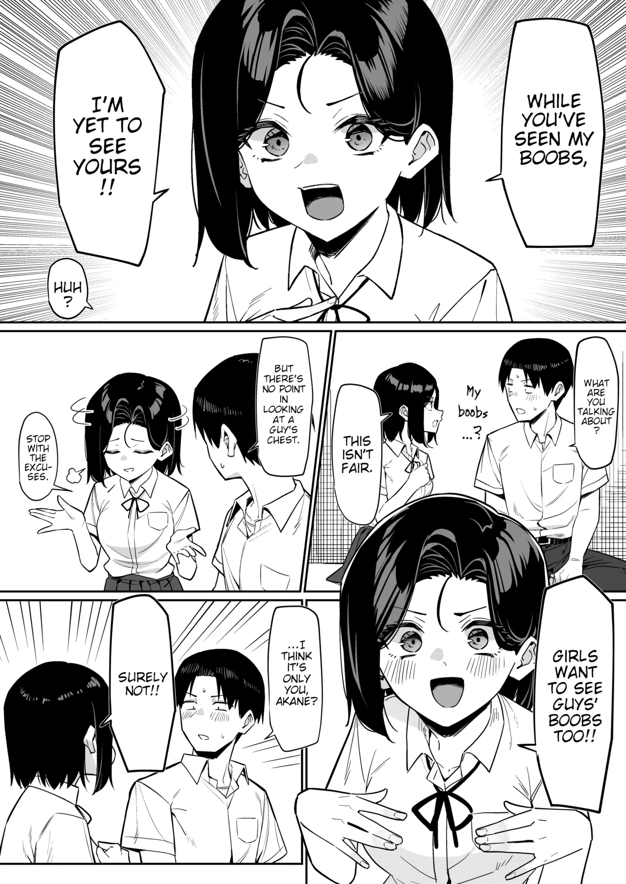 A Story About Showing My Masturbation To An Honor Student [Ongoing]. page 123
