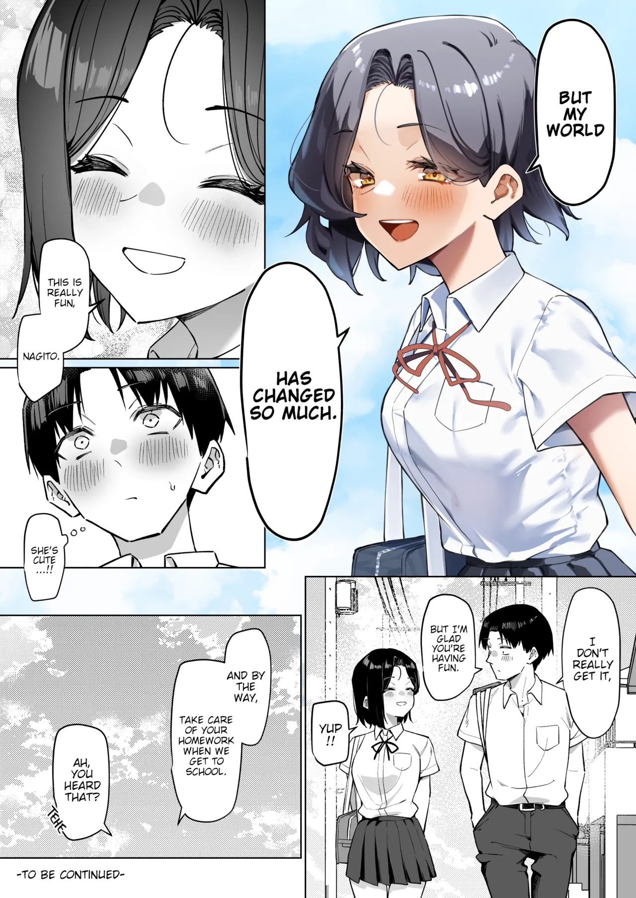 A Story About Showing My Masturbation To An Honor Student [Ongoing]. page 204