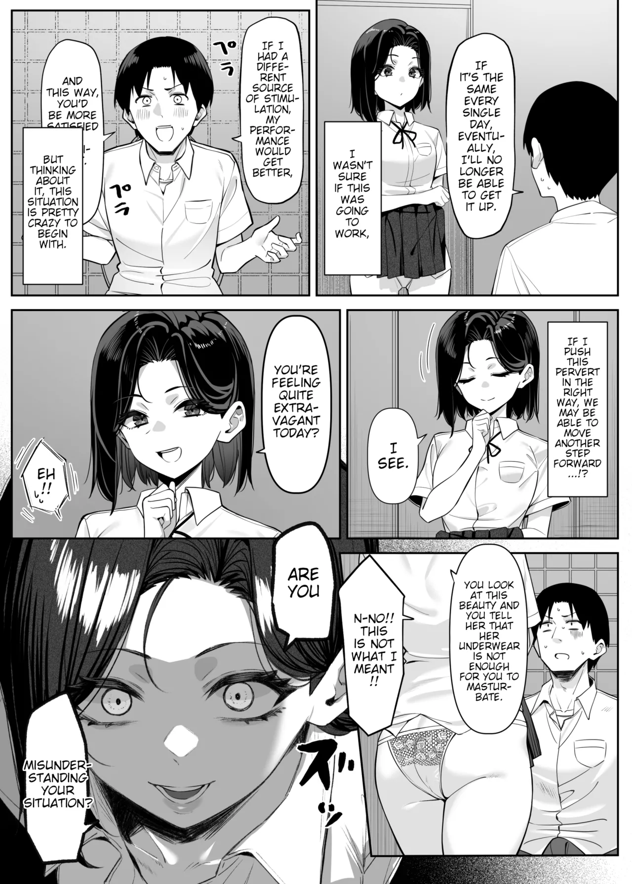 A Story About Showing My Masturbation To An Honor Student [Ongoing]. page 29