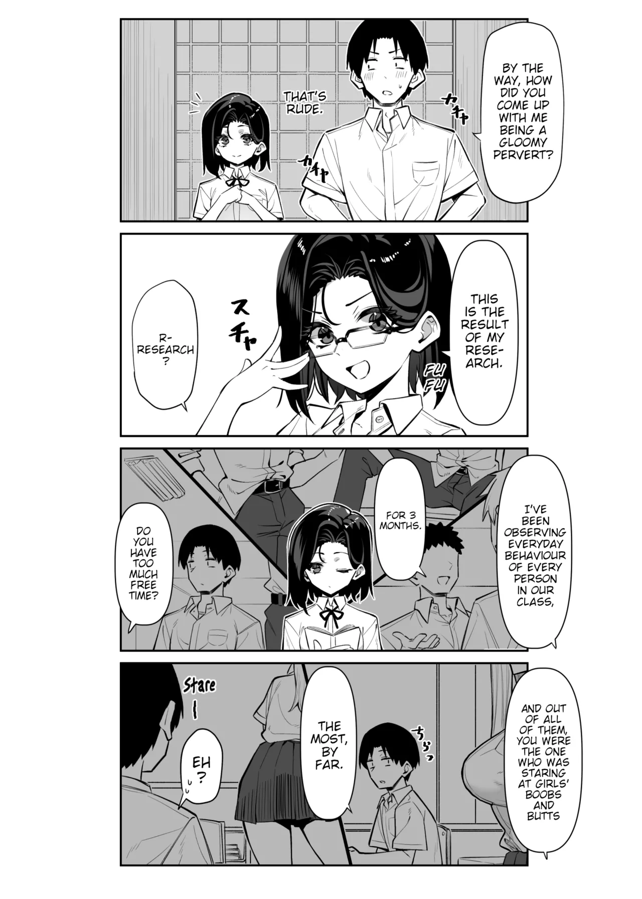 A Story About Showing My Masturbation To An Honor Student [Ongoing]. page 44