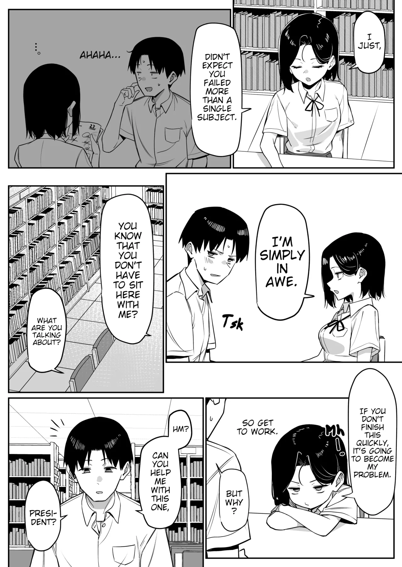 A Story About Showing My Masturbation To An Honor Student [Ongoing]. page 99
