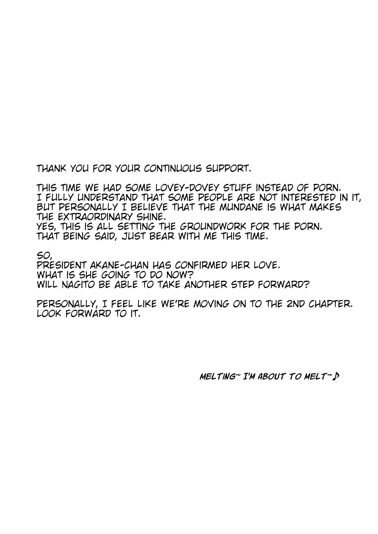 A Story About Showing My Masturbation To An Honor Student [Ongoing]. page 196