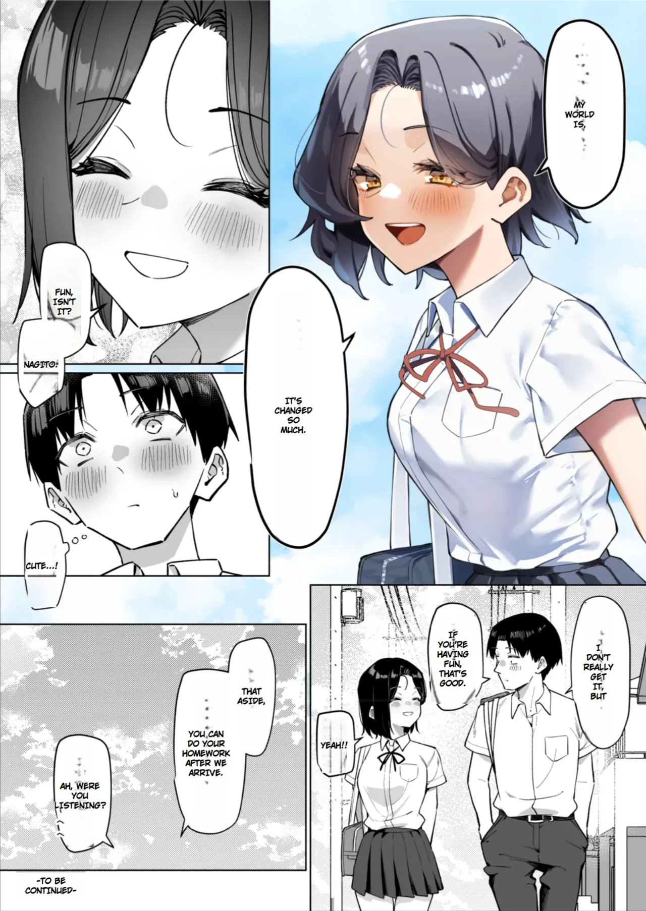 A Story About Showing My Masturbation To An Honor Student [Ongoing]. page 204