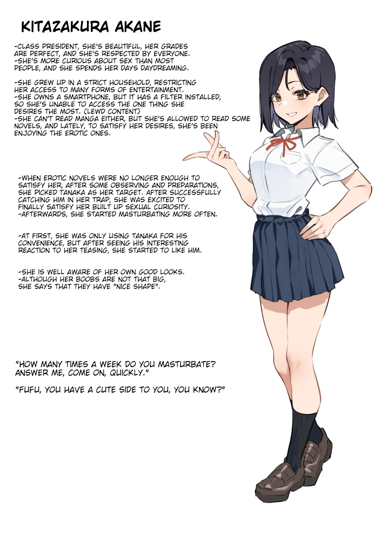 A Story About Showing My Masturbation To An Honor Student [Ongoing]. page 18