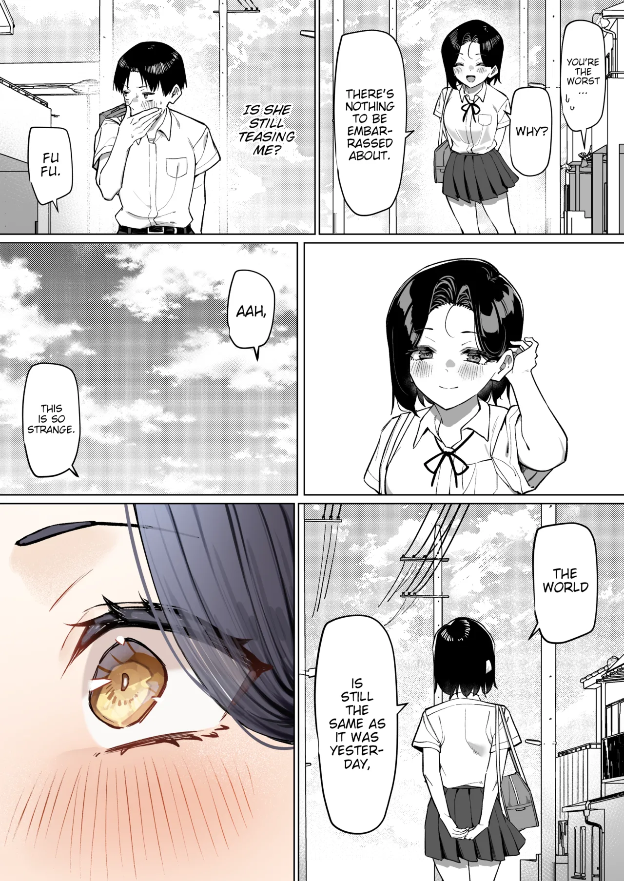 A Story About Showing My Masturbation To An Honor Student [Ongoing]. page 203