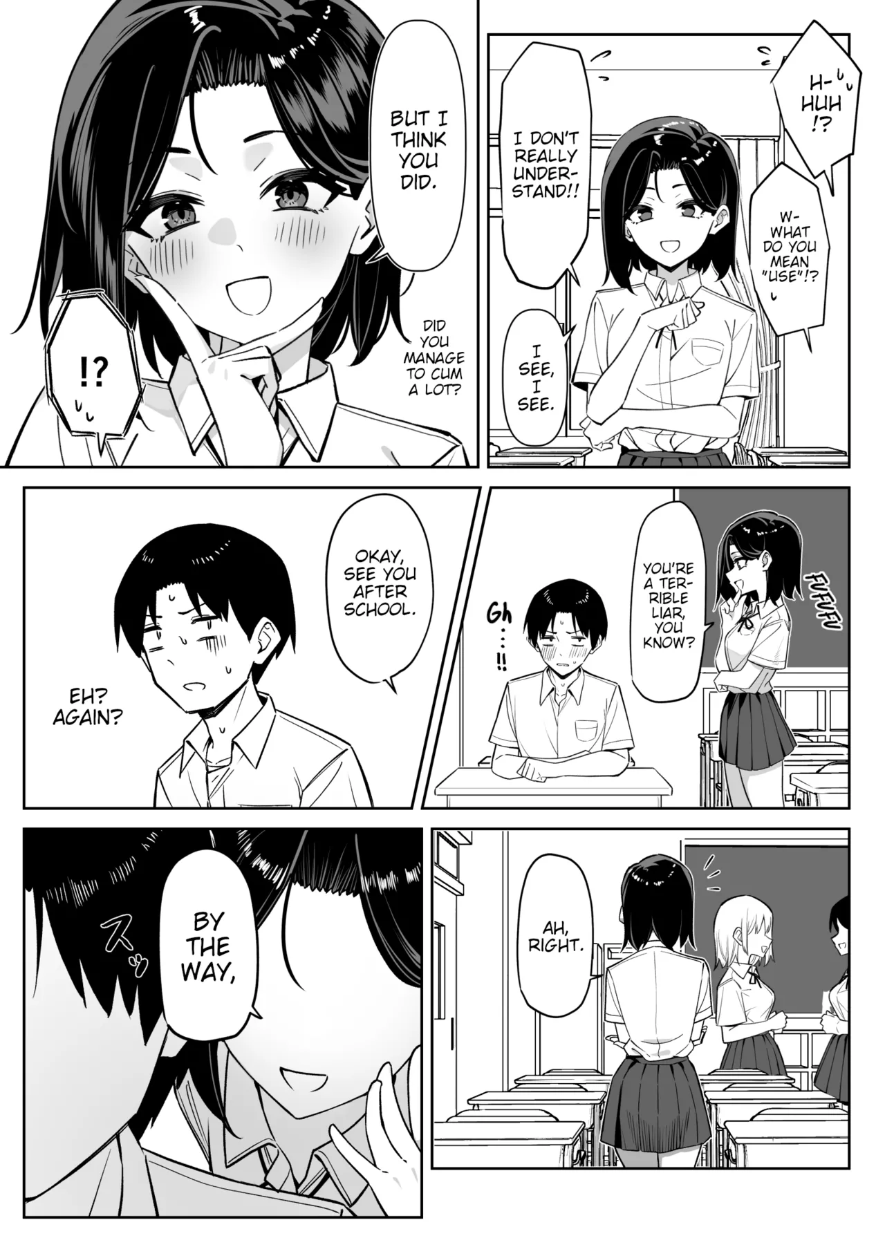 A Story About Showing My Masturbation To An Honor Student [Ongoing]. page 24