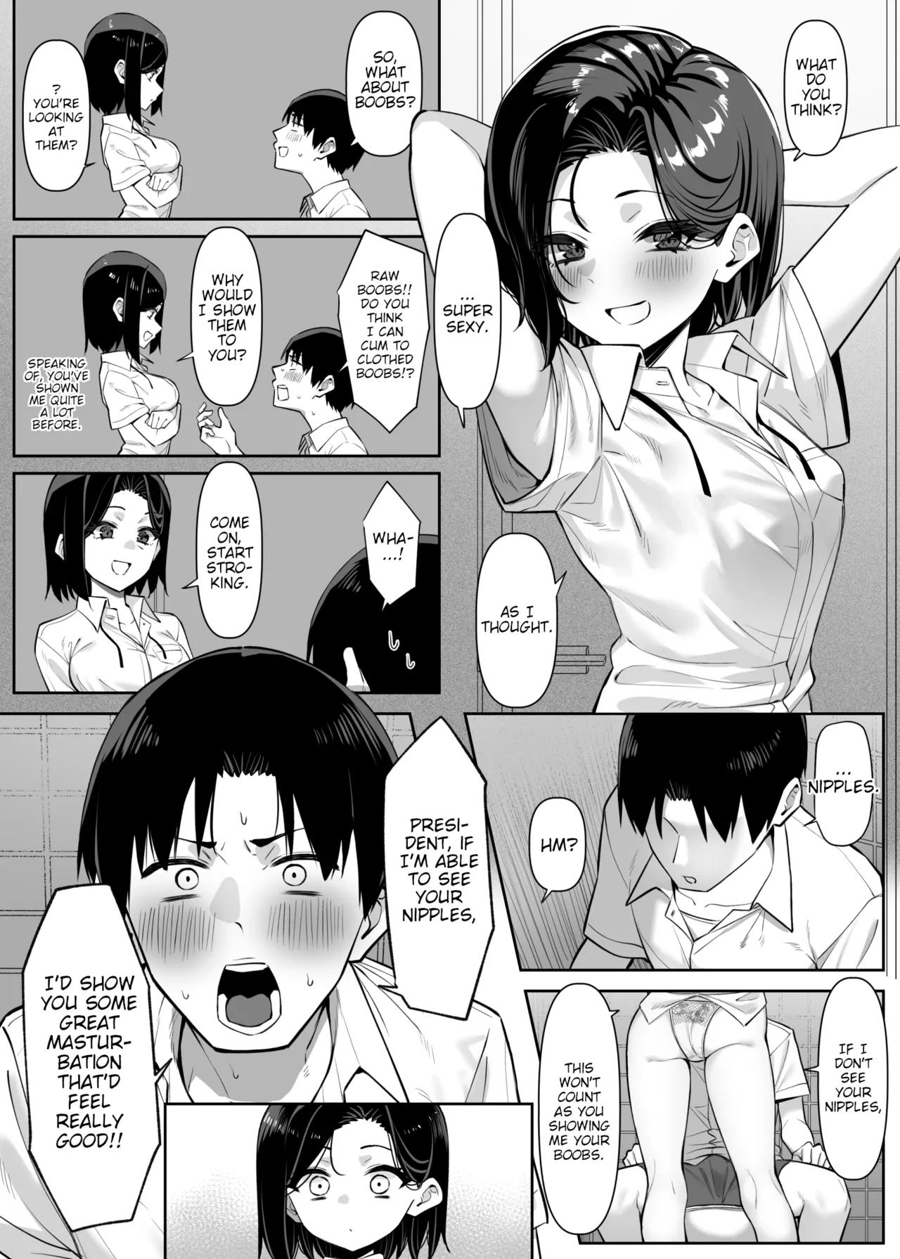 A Story About Showing My Masturbation To An Honor Student [Ongoing]. page 36